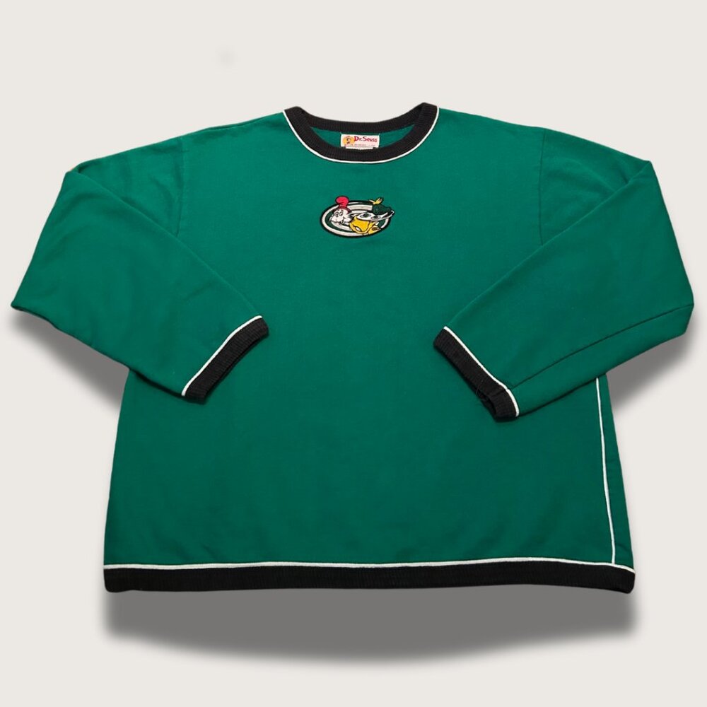 Vintage Dr. Seuss (Green Eggs and Ham) Crewneck